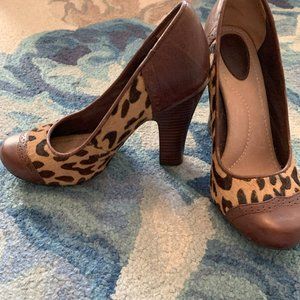 Fossil leather pumps 7.5